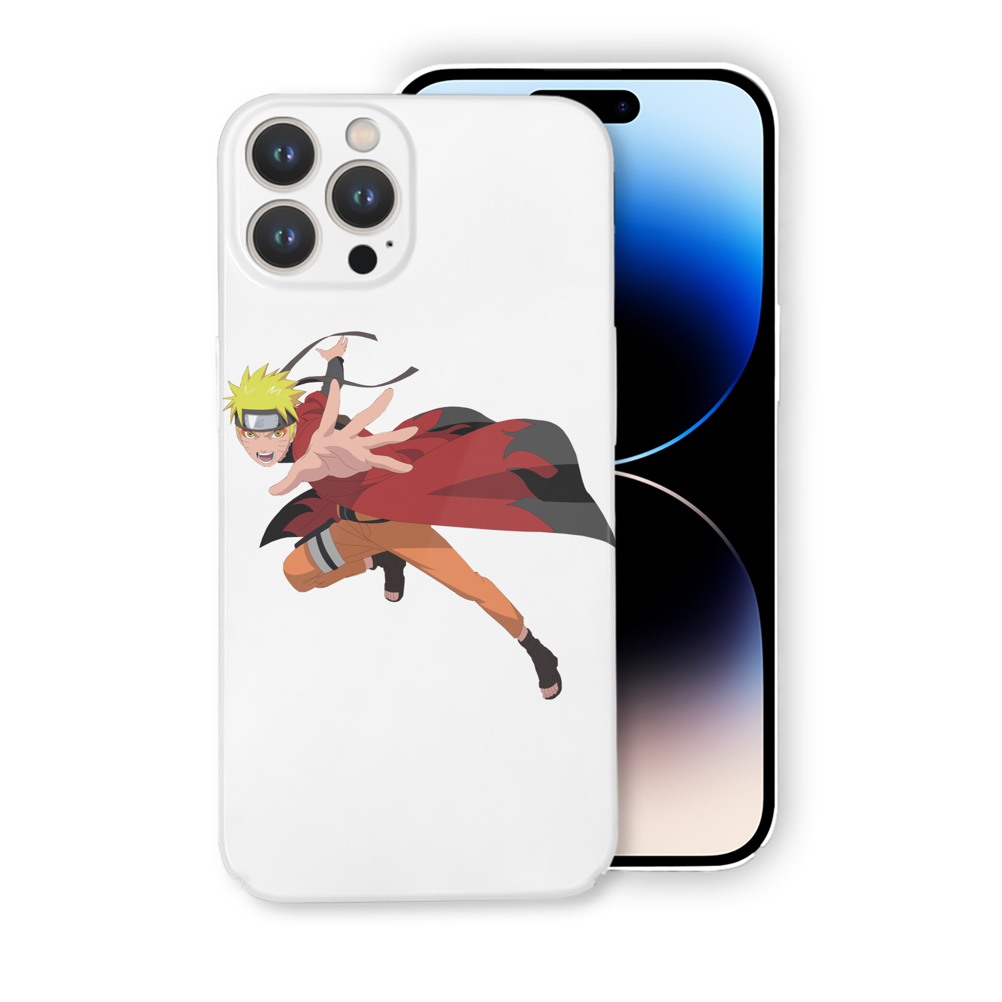 （画像用） NARUTO -ナルト- うずまき ナルト Uzumaki Naruto 【iPhone 14シリーズ対応】ハードケース